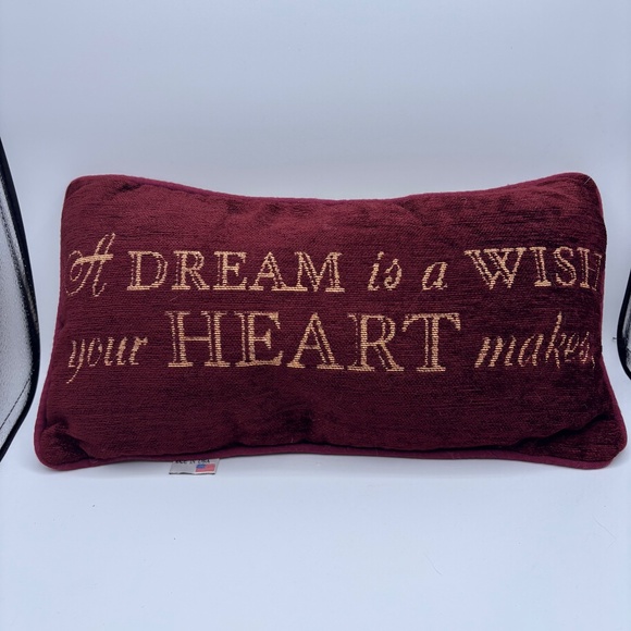 Disney WDW Phrases Be Our Guest Throw Pillows Set of Three 15" x 8" - Picture 12 of 16